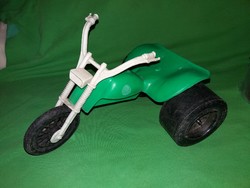 Retro trafikáru bazáráru magyar kisipari 3 kerekű chopper müa, játék motor 28x20x18 cm képek szerint