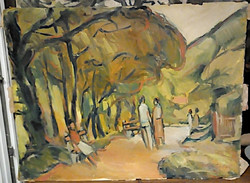 Vincze Győző festmény