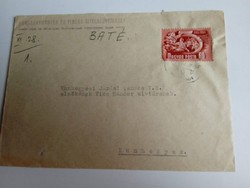 D203767 Kunszentmárton és Vidéke Hitelszövetkezet  1951  -   levélboríték Kunhegyes
