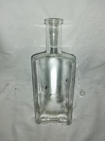 Antik jelzett gyógyszertári üveg 24 cm magas