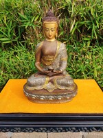 Miao ezüst Buddha szobor!