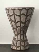 Retro német kerámiaváza, 629-12 formaszám, 12 cm magas