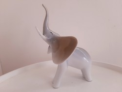 Hollóházi Art Deco Elefánt