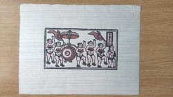 Vietnami szerencsehozó kép: bevonulás