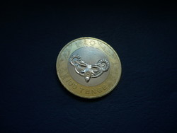 KAZAHSZTÁN 100 TENGE 2022 "SAKA" MASZK! BIMETÁL! UNC! ÚJ KIADÁS!