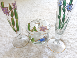 Gyönyörű "Daffodil" vázák és bonbonier