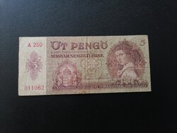 5 Pengő 1939