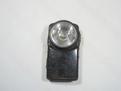 Old Retro Portable Flashlight, Flat, circa 1970s