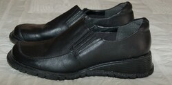 Clarks  Vadonat új bőr cipő UK 6.5D, EU 40,5 kényeles bebújós