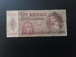 5 Pengő 1939