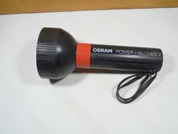 Vintage Retro Osram Portable Flashlight Torch from the 1990s
