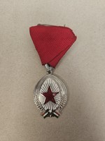 Munka érdemrend Ezüst fokozat