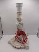Sitzendorf porcelán gyertyatartó,asztali lámpa,31 cm-es. 8129
