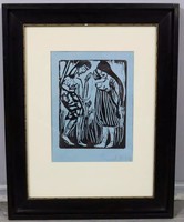 Emil Nolde original woodcut