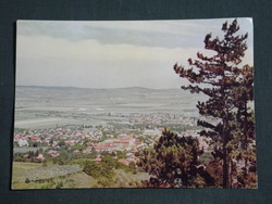 Képeslap,Sátoraljaújhely,Panoráma látkép,részlet, 1973-