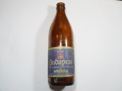 Retro Budapest Pilsner-style Beer Bottle - Kőbánya Brewery - 1970s/80s