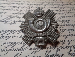 Angol  I. ww . sapkajelvény ,  British  The Highland Light  Infantry