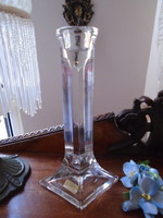 Crystal Glass JOSKA Art-Deco Candle Holder