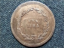 Toszkána (Olasz államok) II. Károly Lajos / Maria Luisa (1803-1807) .920 ezüst 1 Líra 1806