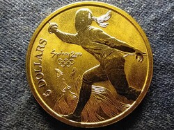Ausztrália XXVII. Nyári Olimpia 2000 Sydney Vívás 5 Dollár 2000 BU