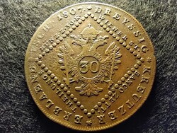 Ausztria II. Ferenc (1792-1835) 30 Krajcár 1807 S