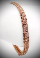 RÓZSASZÍN GYÉMÁNT KARKÖTÖ ROSE GOLD - 3.58 Carat