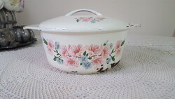 Régi,fedeles öntöttvas lábas