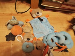 Szundikendő játékokkal 020. (Babydream róka) - Nappy with toys 020. (Babydram fox)