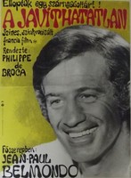 A javíthatatlan (Belmondo) - eredeti magyar filmplakát