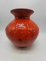 Dybisewszky kerámia, nagy méretű, 65 cm haskörfogat, 22 cm magas