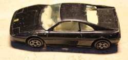 Bburago fekete Ferrari 348 tb - 1:43