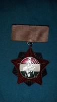 Régi szoci Szakszervezetek Országos Tanácsa SZOT elnökségi kitüntetés bronz a képek szerint