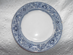 Gyémánt jelzéssel antik 1800-as évek porcelánfajansz tányér