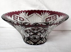 Hollóházi Lead Crystal Bowl [X-SAJT]