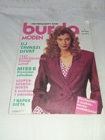 Burda moden magazine - February 1, 1989 Issue. - Hungarian - with tailoring patterns