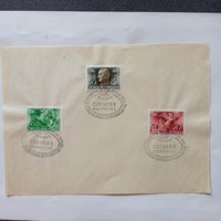 ZA581.4 Vitéz Nagybányai Horthy Miklós országlásának 20 évfordulója SZEGED 1940 Emlékbélyegzés