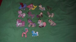 Minőségi Filly póny és My Little póny kisebb figurák gyűjteménye 14 db EGYBEN a képek szerint