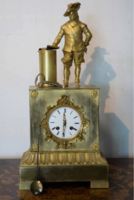 19. századi francia aranyozott bronz óra uhr