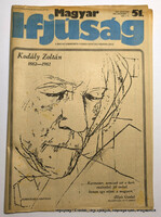 1982 december 17  /  Magyar Ifjúság   /  Születésnapok lapjai Ssz.:  29226