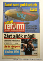 1992 december 31  /  reform  /  Születésnapok lapjai Ssz.:  29249