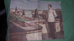 1948. A Szabad Nép ünnepi képes melléklete Sztálin elvtárs 70. születésnapjára a képek szerint