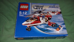 LEGO® CITY - TŰZOLTÓ MENTŐHELIKOPTER (60281) dobozával útmutatóval a képek szerint