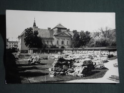 Képeslap,Székesfehérvár,Romkert,püspöki palota látkép,részletek, 1973-