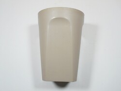 Retro old plastic bathroom toothbrush holder - circa 1970s