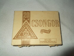 Csongor retro szivarok 20 drb (komplett)