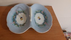 (K) Antik F&M porcelán kínáló sérült!