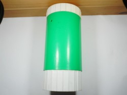 Retro Ice Cream Thermos Hot Water Bottle - ÜM Nagykanizsa Glassworks - circa 1970s