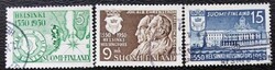 F388-90p / Finnország 1950 Helsinki városa bélyegsor pecsételt