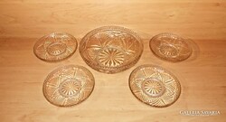 Retro Glass Dessert Set - 4 Person (6 pcs)