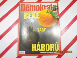 Retro Old Newspaper - Hungarian Democratic - April 22, 2004 - Birthday Gift